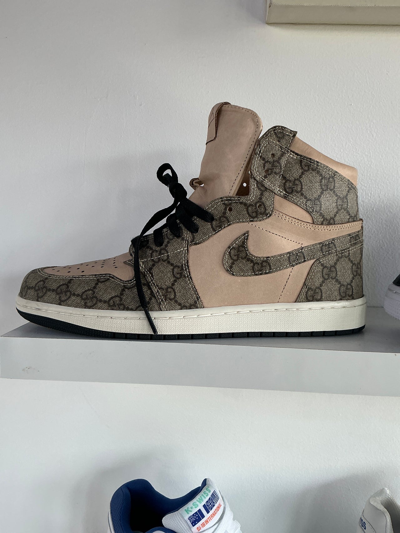Air Jordan 1 Gucci Print
