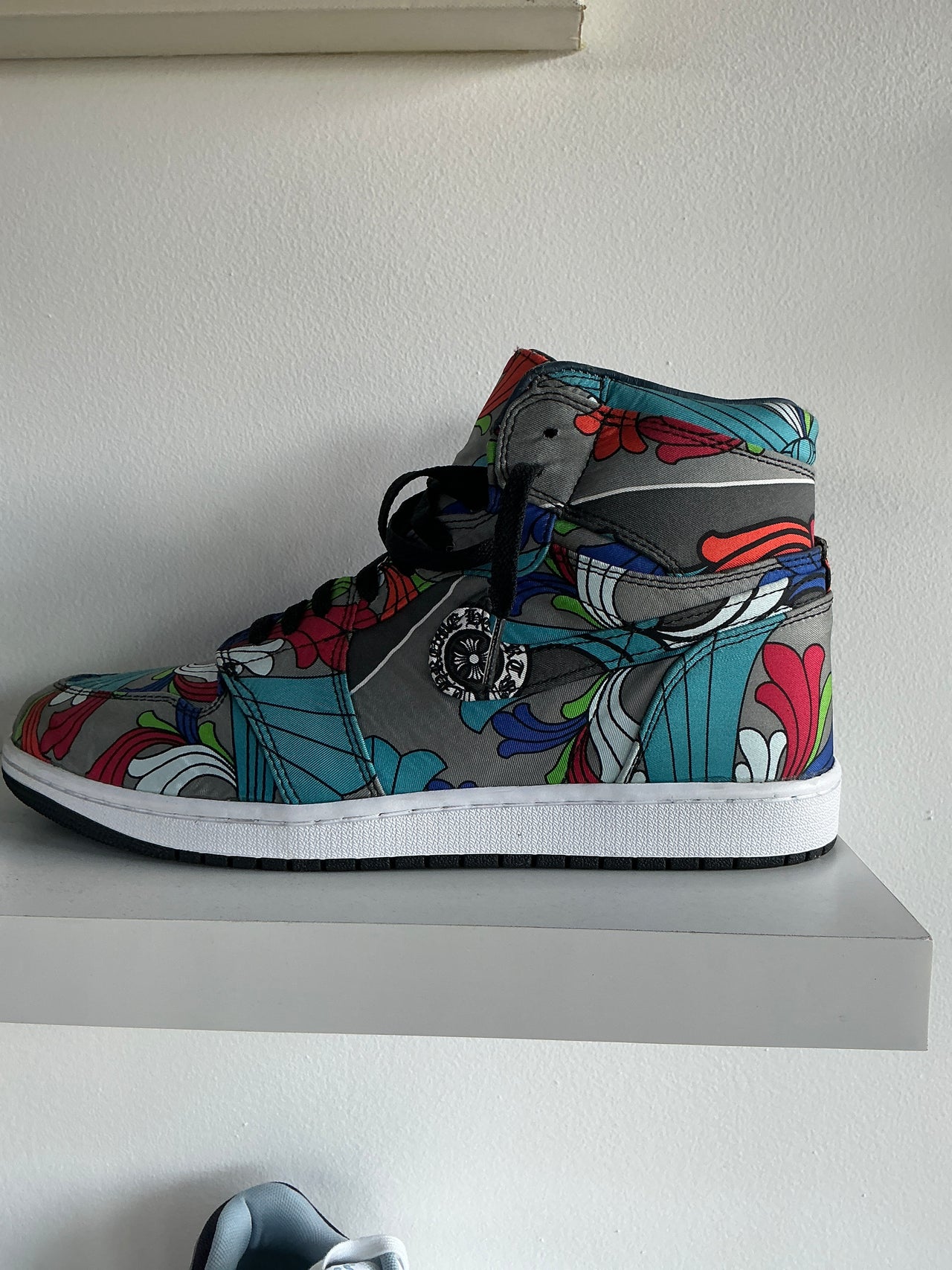 Air Jordan 1 Mid Grey Multi